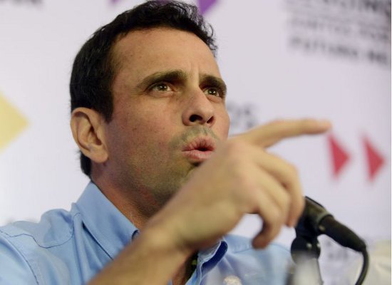 Henrique Capriles rebateu as acusações do governo venezuelano