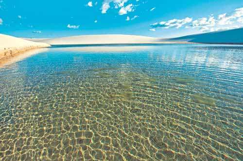 Os Lençóis Maranhenses ganharam destaque na publicação