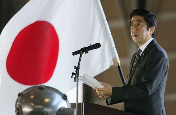 Primeiro-ministro do Japão, Shinzo Abe, lamenta ações chinesas próximas a ilhas disputadas entre os dois países