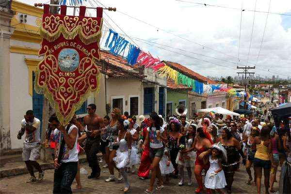 Bloco saiu da Rua da Boa Hora, no Varadouro