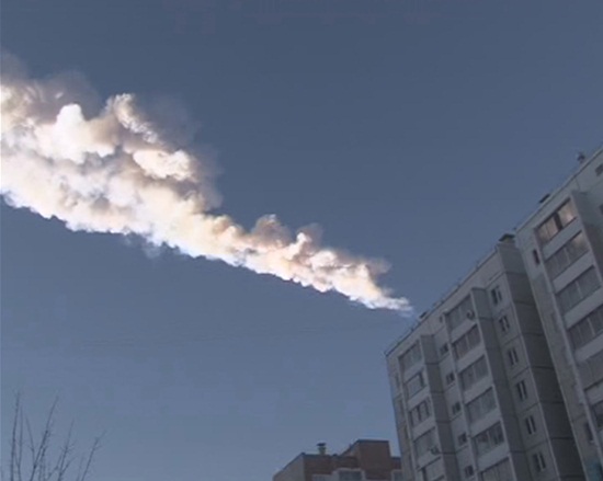 Meteoritos caíram na manhã desta sexta-feira (15/2)