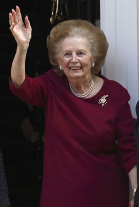 Margaret Thatcher ocupou o cargo de primeira-ministra por 11 anos