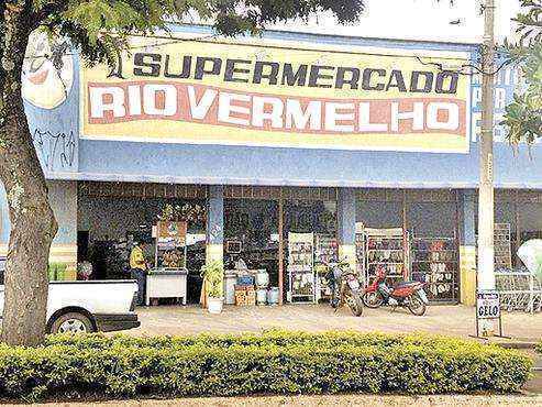 Fachada do Supermercado Rio Vermelho, em Silvânia, interior goiano: faturamento incompatível