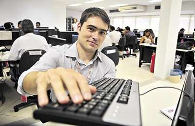 Formado há quatro anos em ciência da computação, Paulo Vinicius, 27 anos, procurou cursos durante e após a faculdade para se preparar