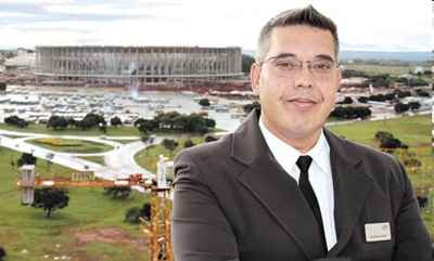 O gerente de eventos Gustavo Leite é aluno do curso de turismo e pretende aproveitar ao máximo as oportunidades que os grandes eventos proporcionarão