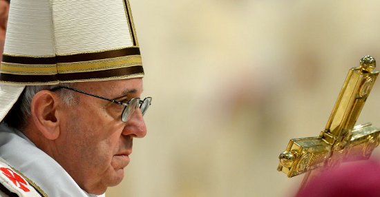 Francisco criticou na homilia da missa crismal os sacerdotes 