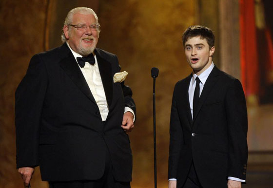 Richard Griffiths, que interpretou no cinema o tio de Harry Potter