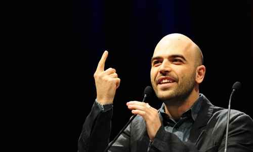 Escritor e jornalista italiano Roberto Saviano