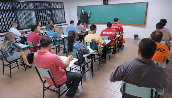 Policiais Civis, Militares e servidores do Corpo de Bombeiros participam do programa