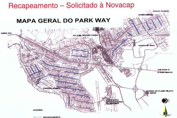 A Administração Regional planeja obras de recapeamento das vias, construção de ciclovias e calçadas e quer formar um comitê para discutir o transporte público