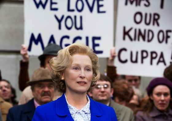 Meryl Streep interpretou Margaret Thatcher no filme 