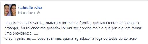 Isaque Nilton foi agredido após reclamar do tráfico de drogas no Guará durante a madrugada