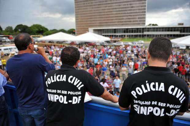 Policiais Civis fizeram greve de 3 meses em 2012