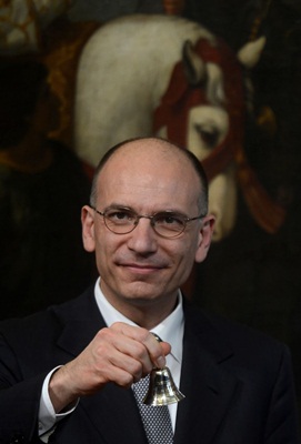 Letta deverá iniciar nesta terça-feira (30/4) sua primeira viagem internacional como primeiro-ministro para se encontrar com a chanceler alemã Angela Merkel em Berlim