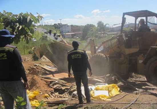 As construções irregulares foram erguidas nas cidades do Gama e de São Sebastião