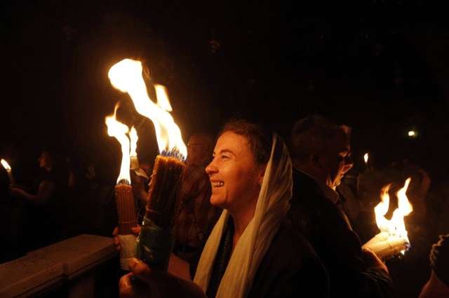 A maioria dos cristãos da Terra Santa segue o rito greco-ortodoxo