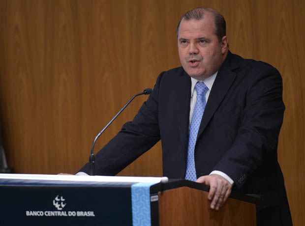 O presidente do Banco Central, Alexandre Tombini, durante a abertura do Seminário sobre Regimes de Resolução no Sistema Financeiro Brasileiro