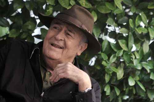 Diretor de cinema italiano Bernardo Bertolucci