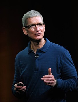 Tim Cook, chefe da Apple