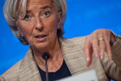 Christine Lagarde - atual diretora-geral do FMI