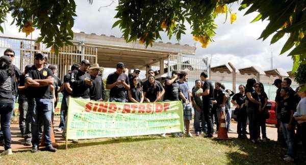 Agentes do Caje começaram a greve na segunda-feira (21/5)