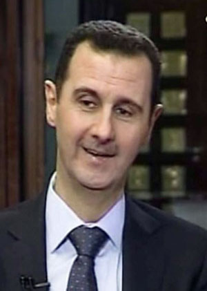 Assad disse, em entrevista, que parte já do acordo com a Rússia já foi cumprido recentemente