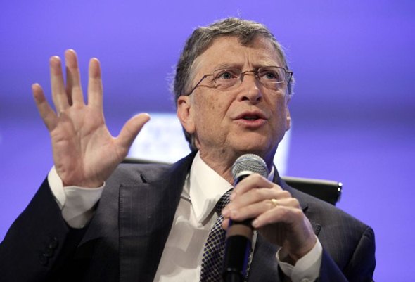 O cofundador da Microsoft e filantropo Bill Gates