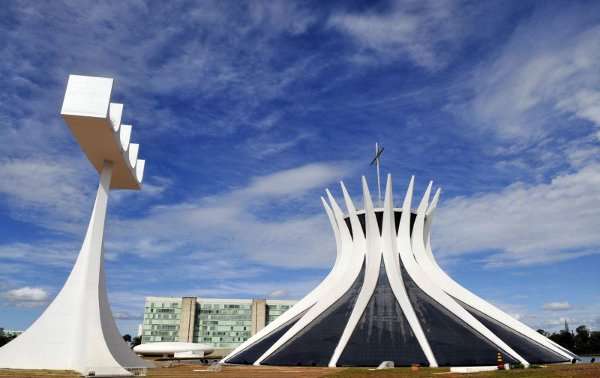 Catedral de Brasília, um dos principais cartões-postais da cidade