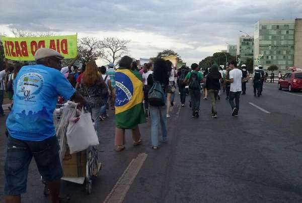 Integrantes do movimento querem o fim da corrupção