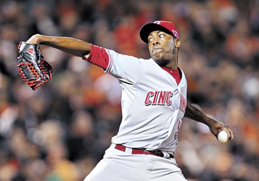 Aroldis Chapman, do Cincinnati Reds: habilidade herdada do Homo erectus, segundo novo estudo