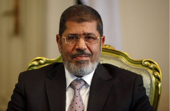 Mohamed Mursi tomou posse em 2012 após vencer as eleições presidenciais com 51,73% dos votos