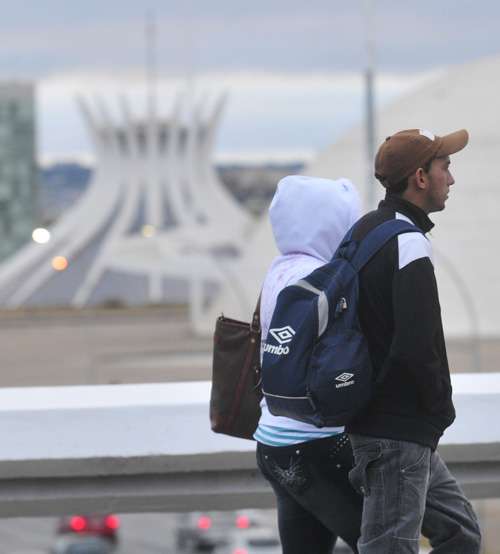 Brasilienses vão enfrentar ventos frios até sábado