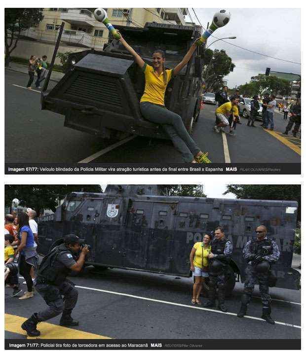 Há cartazes que clamam pelo retorno dos militares ao poder, noivas fazendo books em meio às marchas