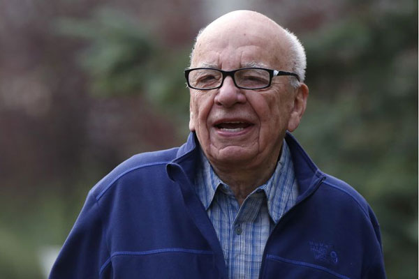 Rupert Murdoch, envolvido em um escândalo de escutas e subornos