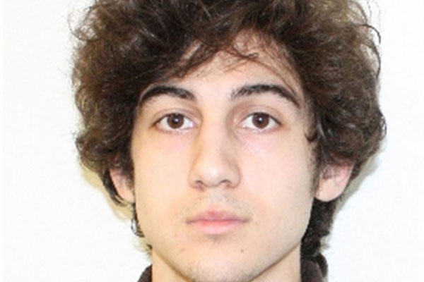 Dzhokhar Tsarnaev, acusado do duplo atentado de Boston