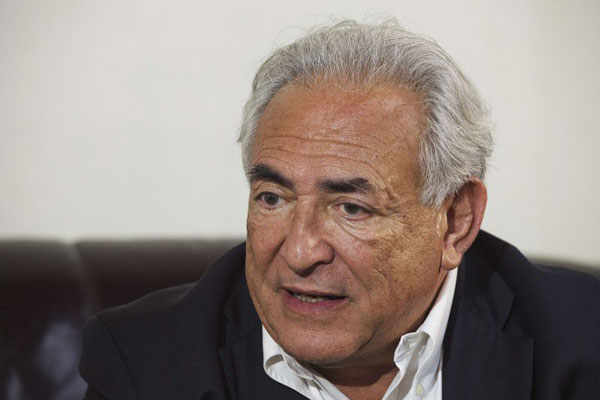 Ex-diretor do Fundo Monetário Internacional (FMI) Dominique Strauss-Kahn