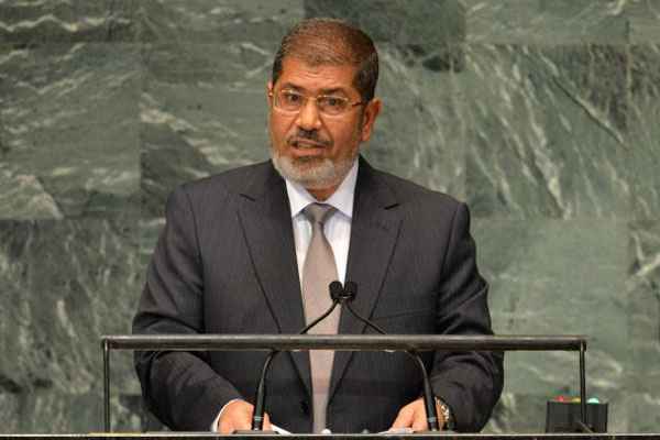 Presidente egípcio deposto Mohamed Morsy