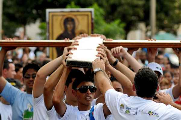 A Cruz dos Jovens e o Ícone de Nossa Senhora são os principais símbolos da Jornada Mundial da Juventude