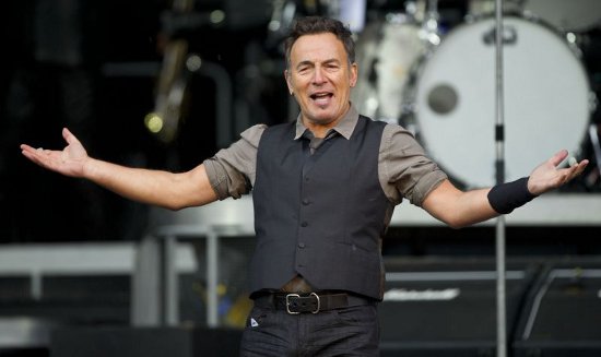 Na época, Springsteen era a maior estrela de rock do mundo