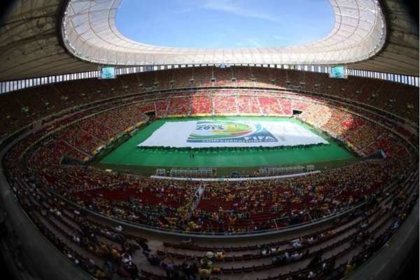 O Estádio Nacional de Brasília Mané Garrincha é uma das construções no DF com o selo Leed de sustentabilidade