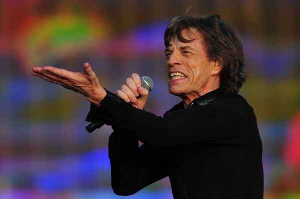 Um dos exemplos é Mick Jagger, a estrela dos Rolling Stones