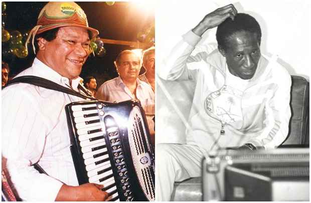 Dominguinhos e Djalma Santos faleceram na noite de terça-feira