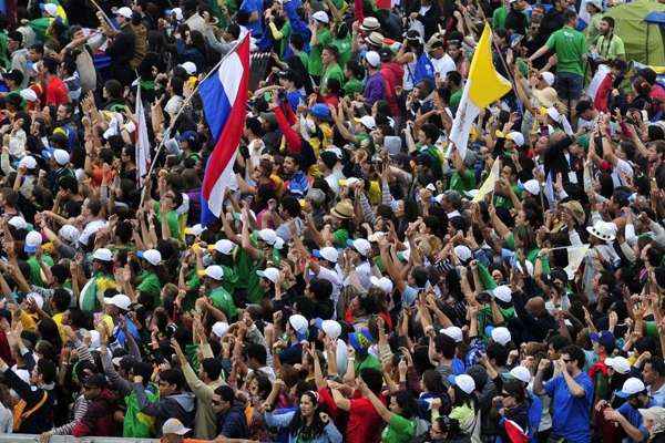 A jornada é o maior encontro da juventude católica.