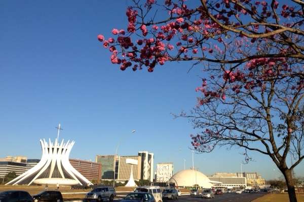 Segundo Inmet, Brasília terá céu claro a parcialmente nublado durante o dia