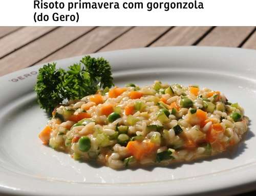 O risoto está popular, mas isso não significa que possa ser preparado sem requinte e cuidado. Invista no prato, como fazem dois badalados chefs da cidade