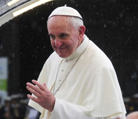 O Papa esteve no Brasil no mês passado para a Jornada Mundial da Juventude