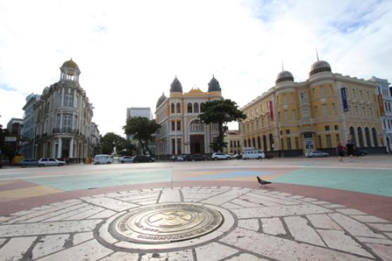 O Marco Zero do Recife: a cidade começou no bairro Recife Antigo