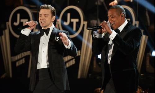 O rapper divide a faixa com Justin Timberlake