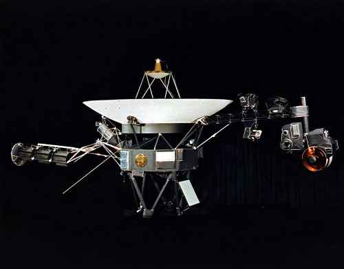 A Sonda Voyager foi enviada pela Nasa nos anos 70