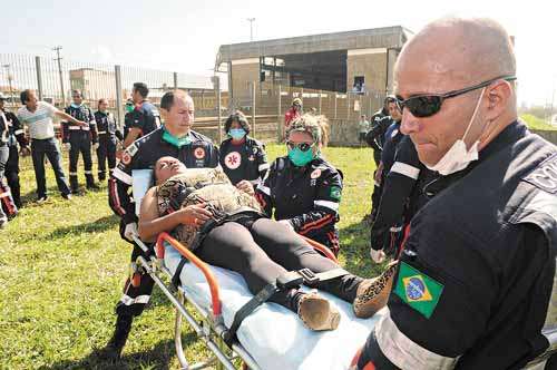 Em 8 de março, uma pane no sistema deixou vários passageiros trancados nos vagões por cerca de meia hora: 60 vítimas, 20 delas no hospital